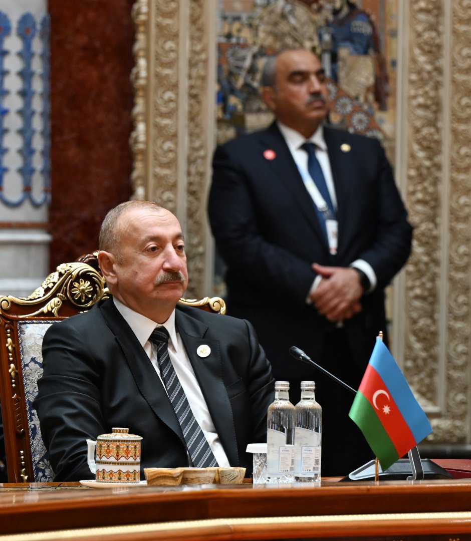 President Ilham Aliyev attends CIS Council of Heads of State meeting in expanded format (PHOTO/VIDEO)