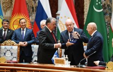 President Ilham Aliyev attends CIS Council of Heads of State meeting in expanded format (PHOTO/VIDEO)