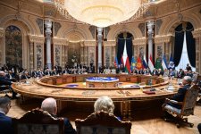 President Ilham Aliyev attends CIS Council of Heads of State meeting in expanded format (PHOTO/VIDEO)