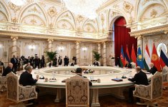 President Ilham Aliyev addresses CIS Heads of State Council meeting in limited format (PHOTO/VIDEO)