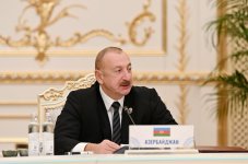 President Ilham Aliyev addresses CIS Heads of State Council meeting in limited format (PHOTO/VIDEO)