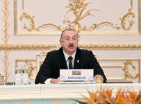 President Ilham Aliyev addresses CIS Heads of State Council meeting in limited format (PHOTO/VIDEO)