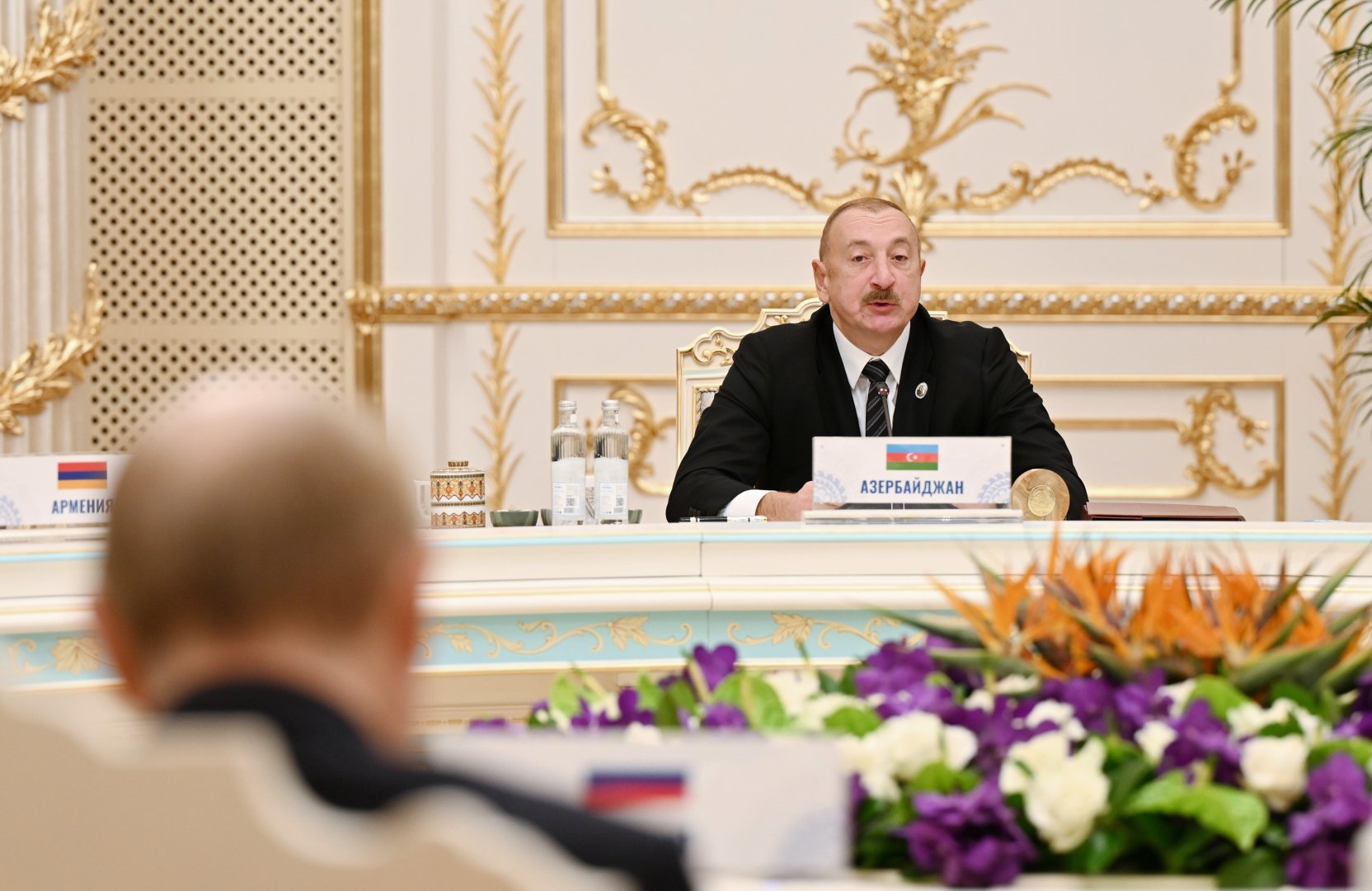 President Ilham Aliyev addresses CIS Heads of State Council meeting in limited format (PHOTO/VIDEO)