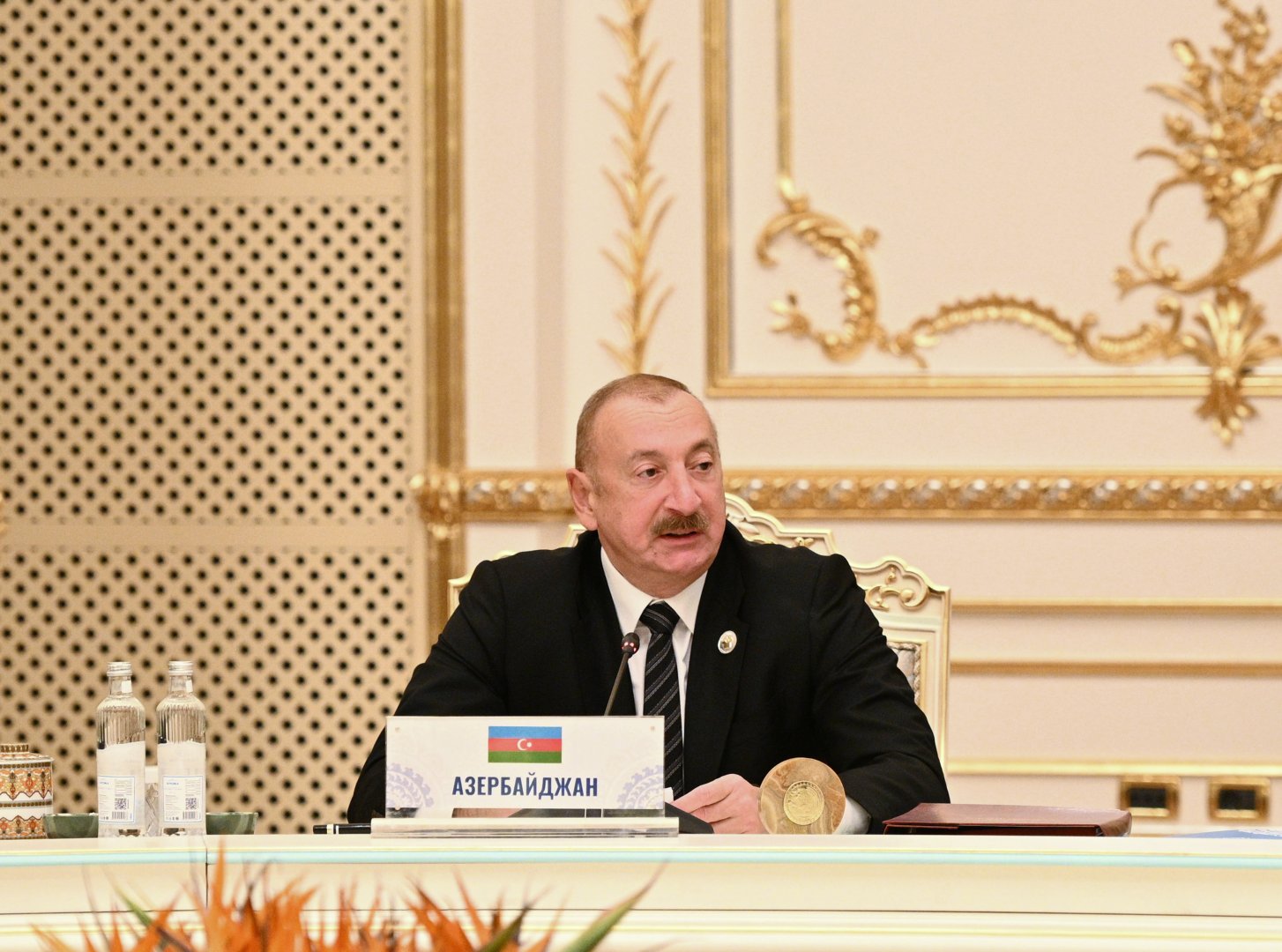 President Ilham Aliyev addresses CIS Heads of State Council meeting in limited format (PHOTO/VIDEO)