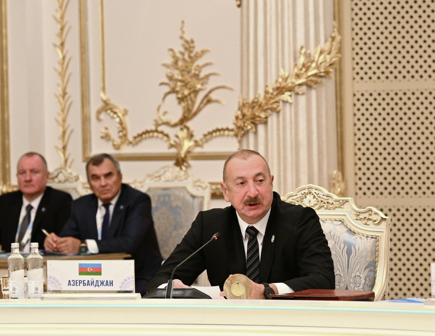 President Ilham Aliyev addresses CIS Heads of State Council meeting in limited format (PHOTO/VIDEO)