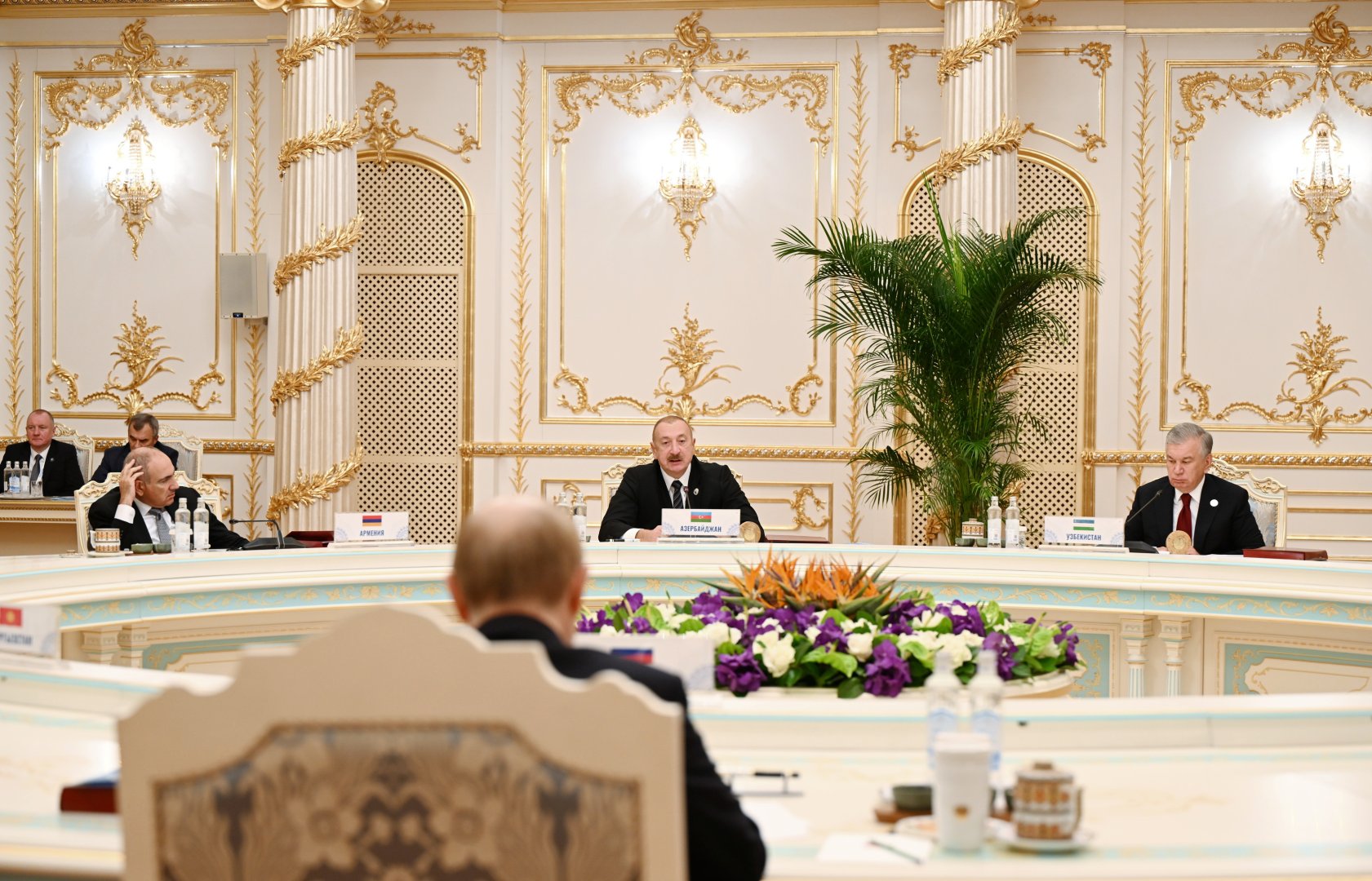 President Ilham Aliyev addresses CIS Heads of State Council meeting in limited format (PHOTO/VIDEO)