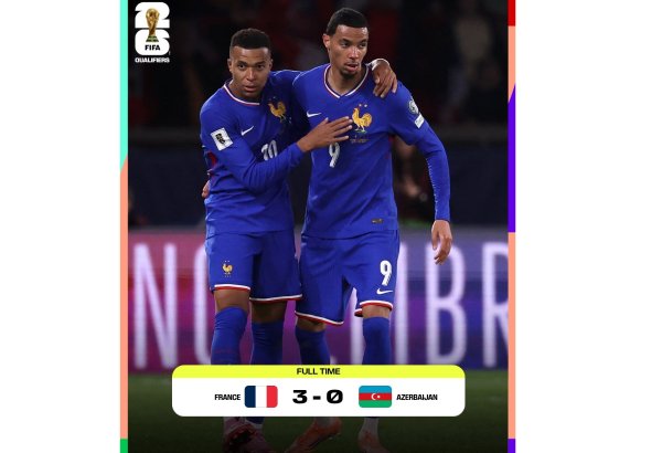 France defeats Azerbaijan in World Cup Qualifier in Paris
