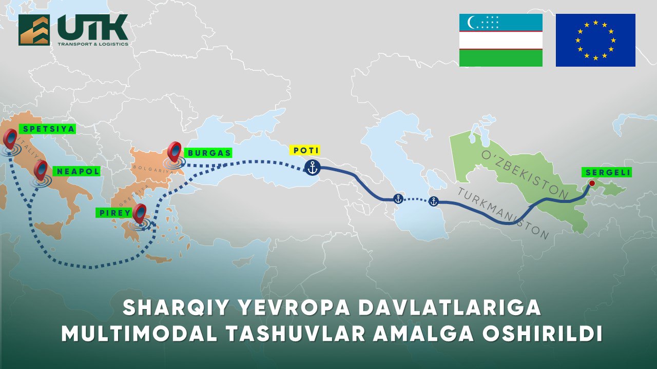 Uzbekistan sets trade in motion with new CASCA+ container shipments