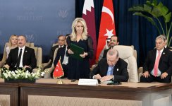 President Ilham Aliyev participates in Middle East Peace Summit (PHOTO/VIDEO)