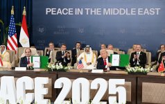 President Ilham Aliyev participates in Middle East Peace Summit (PHOTO/VIDEO)