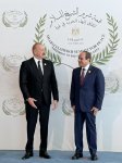 President Ilham Aliyev participates in Middle East Peace Summit (PHOTO/VIDEO)