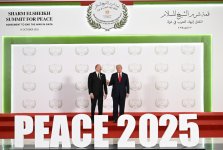 President Ilham Aliyev participates in Middle East Peace Summit (PHOTO/VIDEO)