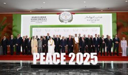 President Ilham Aliyev participates in Middle East Peace Summit (PHOTO/VIDEO)