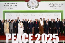 President Ilham Aliyev's social media pages release footage from Middle East Peace Summit (PHOTO)