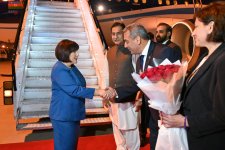 Speaker of Azerbaijan's Parliament visits Pakistan to attend key trilateral meeting (PHOTO)