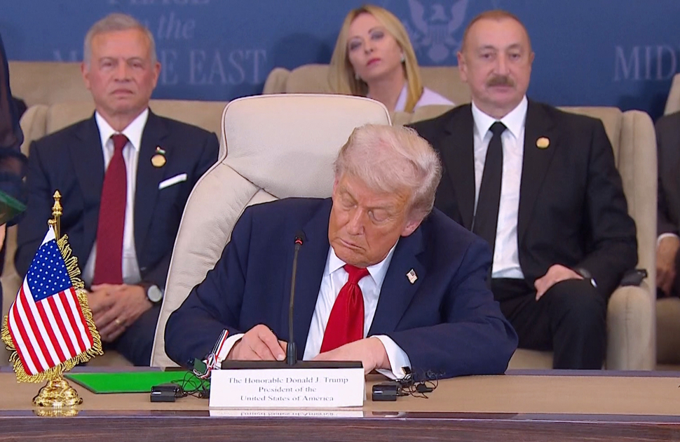 President Ilham Aliyev participates in Middle East Peace Summit (PHOTO/VIDEO)