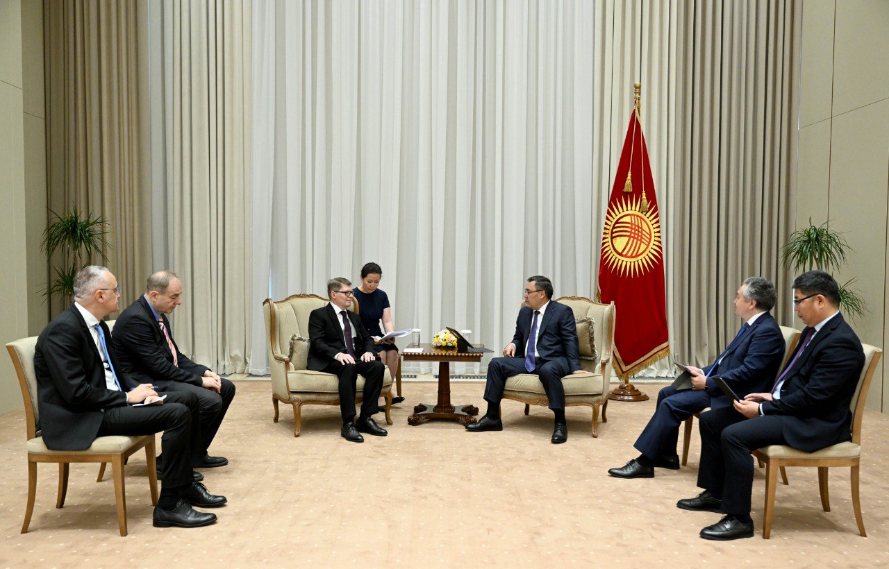 President Sadyr Zhaparov receives new head of EU delegation to Kyrgyzstan