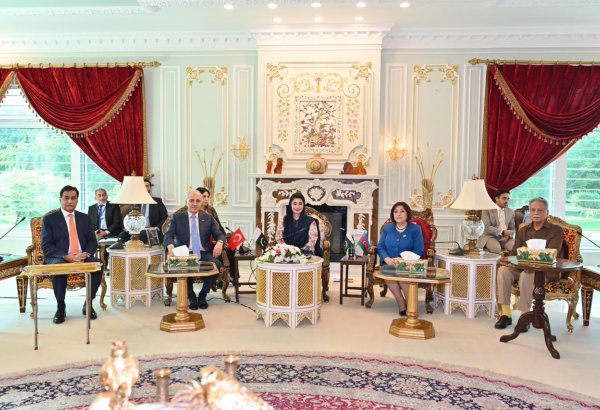 Azerbaijani parliament speaker meets chief minister of Pakistan's Punjab Province (PHOTO)