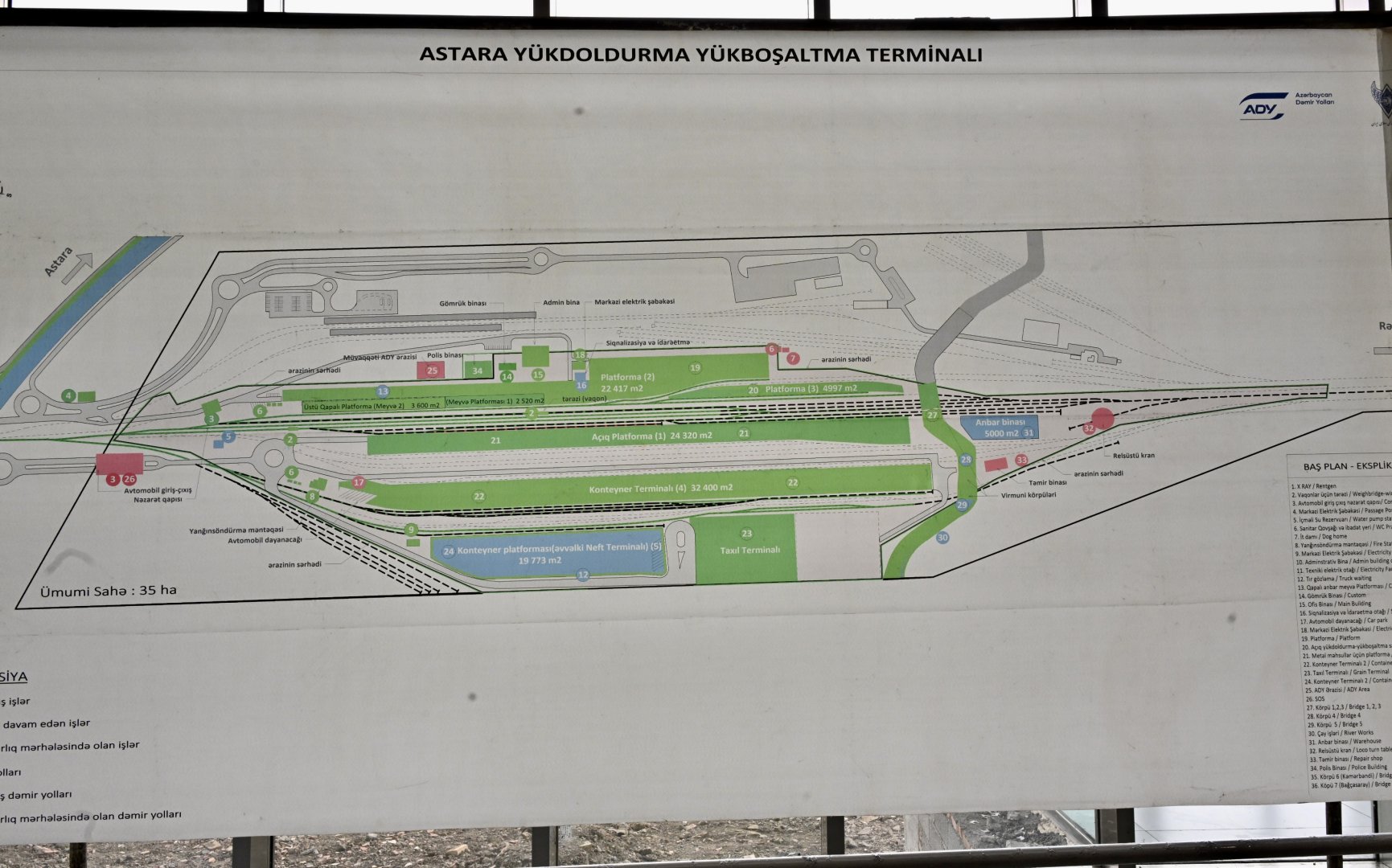Azerbaijan, Russia, Iran viewing key infrastructure of North-South int'l corridor (PHOTO)