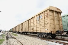 Azerbaijan, Russia, Iran viewing key infrastructure of North-South int'l corridor (PHOTO)
