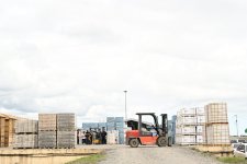 Azerbaijan, Russia, Iran viewing key infrastructure of North-South int'l corridor (PHOTO)