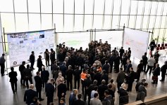 Azerbaijan, Russia, Iran viewing key infrastructure of North-South int'l corridor (PHOTO)