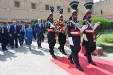 Azerbaijani and Turkish parliament speakers visit Pakistan's Lahore (PHOTO)