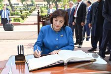 Azerbaijani and Turkish parliament speakers visit Pakistan's Lahore (PHOTO)