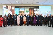 Azerbaijani parliament head visits Pakistan's Disaster Management Authority (PHOTO)