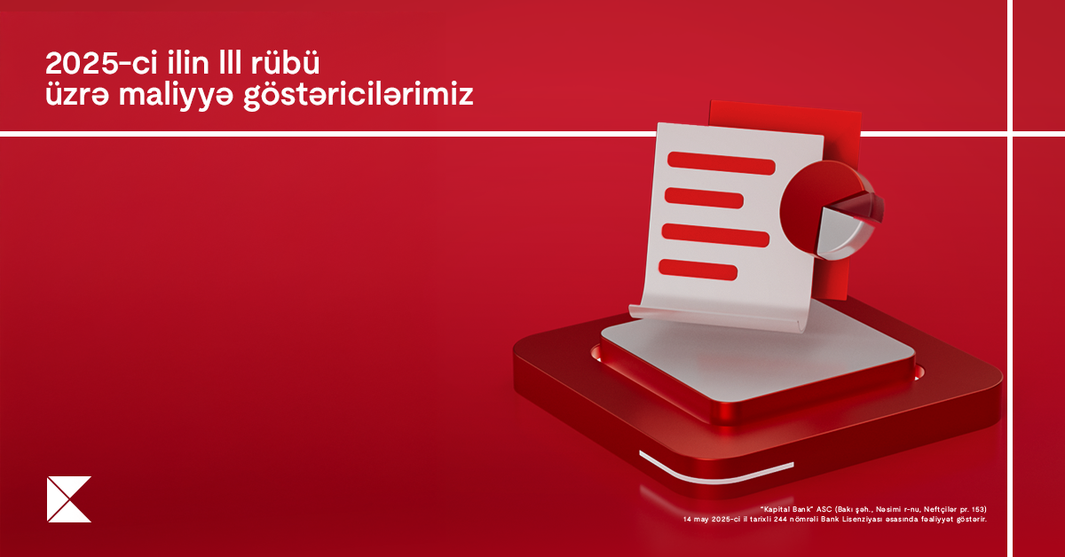 Kapital Bank announces financial results for the third quarter of 2025