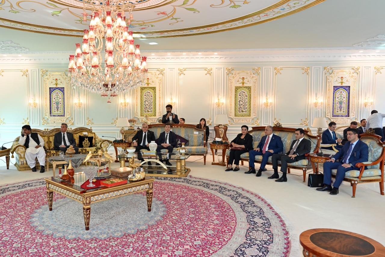Azerbaijani parliament speaker meets chief minister of Pakistan's Punjab Province (PHOTO)