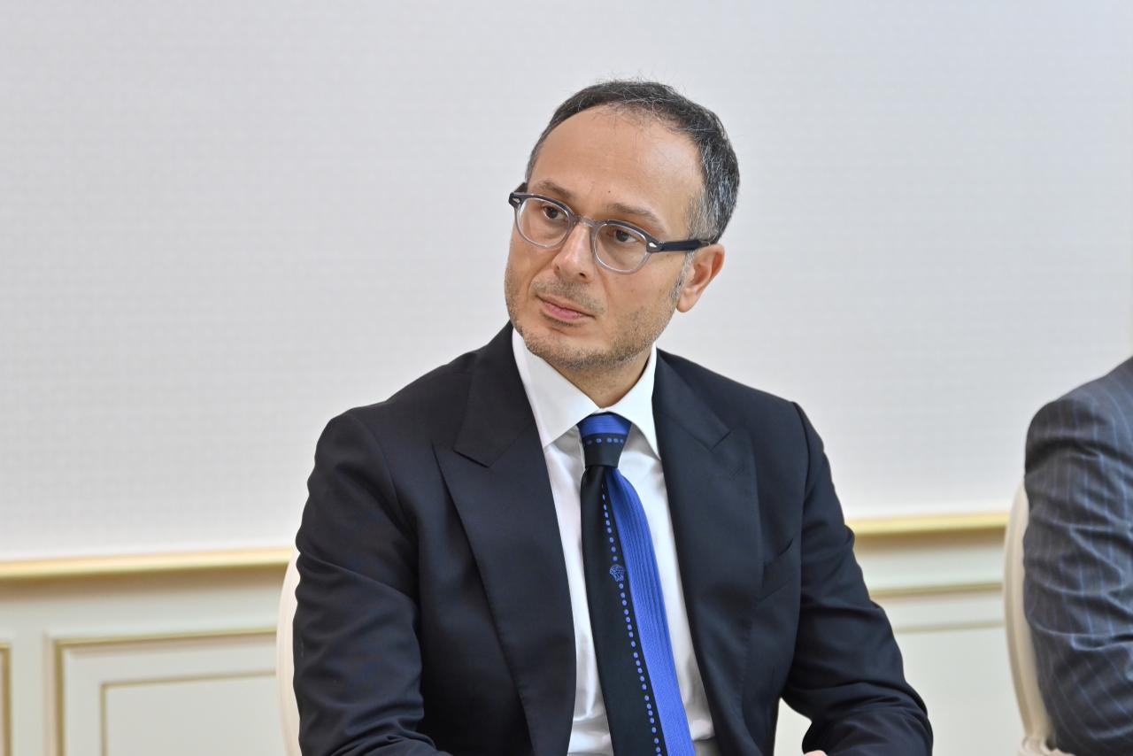 Azerbaijani parliament speaker receives new TURKPA chief-led delegation (PHOTO)