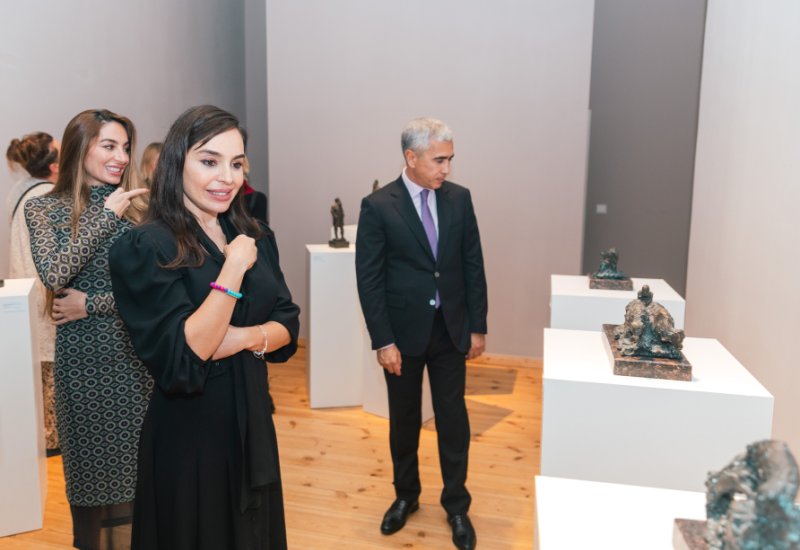 Leyla Aliyeva and Arzu Aliyeva attend opening of MAMA Mother Nature int'l art exhibition in Berlin (PHOTO)