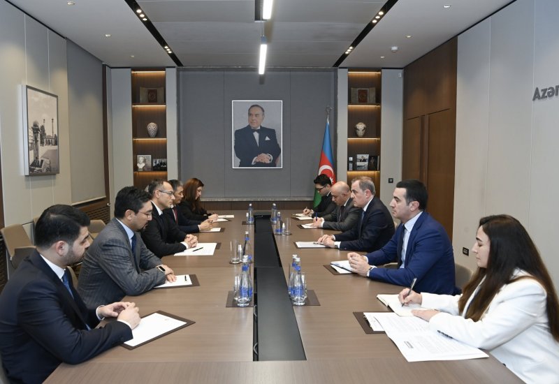 Azerbaijani FM discusses cooperation prospects with new TURKPA Secretary General