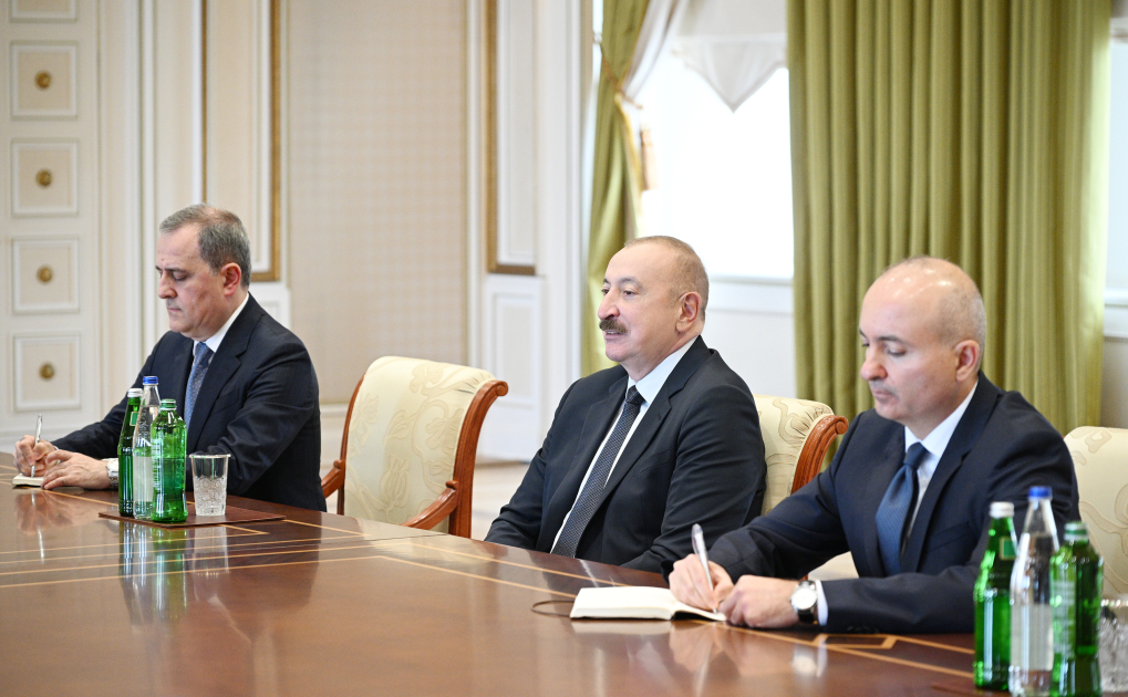 President Ilham Aliyev receives delegation led by OSCE Chairperson-in-Office (PHOTO)