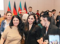 Leyla Aliyeva and Arzu Aliyeva attend opening of MAMA Mother Nature int'l art exhibition in Berlin (PHOTO)