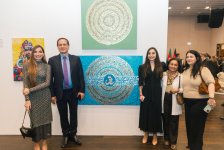 Leyla Aliyeva and Arzu Aliyeva attend opening of MAMA Mother Nature int'l art exhibition in Berlin (PHOTO)