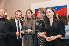 Leyla Aliyeva and Arzu Aliyeva attend opening of MAMA Mother Nature int'l art exhibition in Berlin (PHOTO)