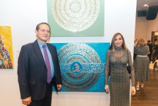 Leyla Aliyeva and Arzu Aliyeva attend opening of MAMA Mother Nature int'l art exhibition in Berlin (PHOTO)