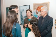 Leyla Aliyeva and Arzu Aliyeva attend opening of MAMA Mother Nature int'l art exhibition in Berlin (PHOTO)