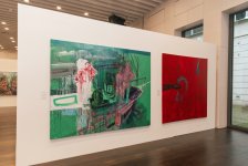 Leyla Aliyeva and Arzu Aliyeva attend opening of MAMA Mother Nature int'l art exhibition in Berlin (PHOTO)
