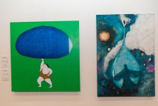 Leyla Aliyeva and Arzu Aliyeva attend opening of MAMA Mother Nature int'l art exhibition in Berlin (PHOTO)