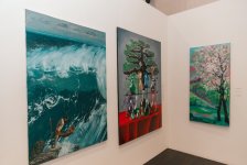 Leyla Aliyeva and Arzu Aliyeva attend opening of MAMA Mother Nature int'l art exhibition in Berlin (PHOTO)