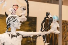 Leyla Aliyeva and Arzu Aliyeva attend opening of MAMA Mother Nature int'l art exhibition in Berlin (PHOTO)
