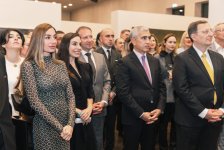 Leyla Aliyeva and Arzu Aliyeva attend opening of MAMA Mother Nature int'l art exhibition in Berlin (PHOTO)
