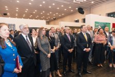 Leyla Aliyeva and Arzu Aliyeva attend opening of MAMA Mother Nature int'l art exhibition in Berlin (PHOTO)