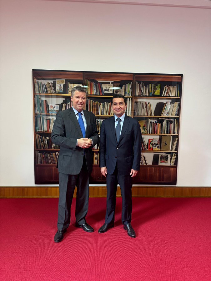 Azerbaijani Presidential aide meets German Foreign Ministry state secretary
