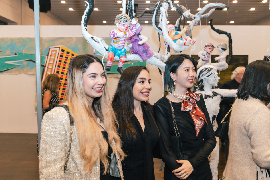 Leyla Aliyeva and Arzu Aliyeva attend opening of MAMA Mother Nature int'l art exhibition in Berlin (PHOTO)