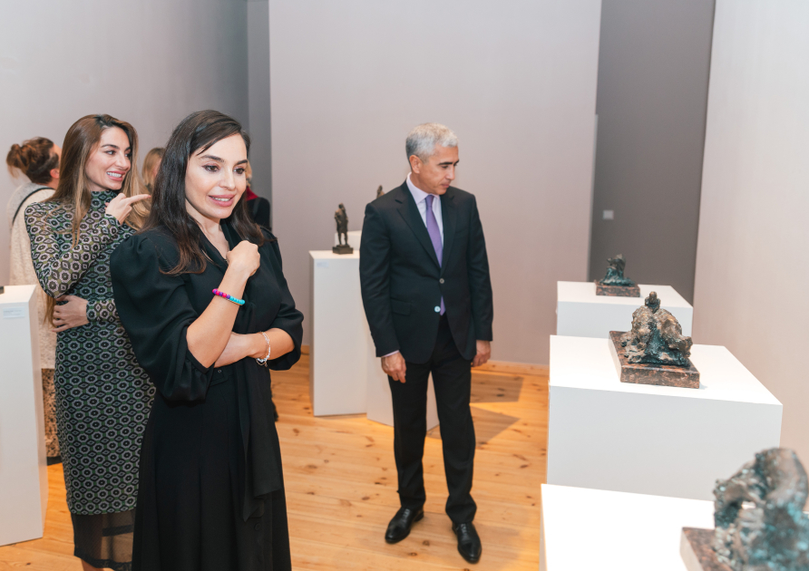 Leyla Aliyeva and Arzu Aliyeva attend opening of MAMA Mother Nature int'l art exhibition in Berlin (PHOTO)