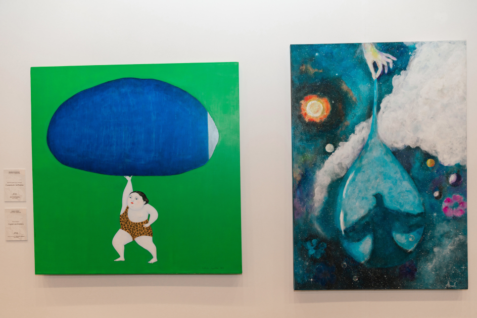 Leyla Aliyeva and Arzu Aliyeva attend opening of MAMA Mother Nature int'l art exhibition in Berlin (PHOTO)